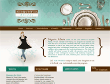 Tablet Screenshot of etiquetteatlanta.com